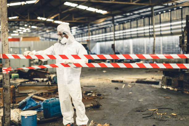 Professional Drug Lab Cleanup technician working in Eldridge, IA